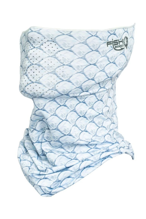 Fish Monkey - Face Guard Upf50+ - Tarpon - FM40-TARP