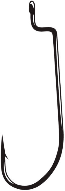 Gamakatsu - Offset Worm Hook - Bronze Sz1 6pk - 7110