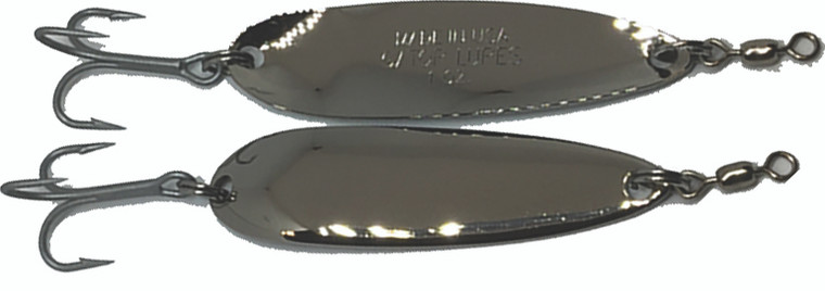 Gator Lures - Casting Spoon - 1oz Chrome - 100SS-1