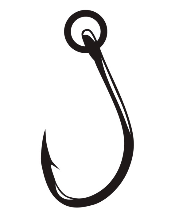 Gamakatsu - Live Bait Hook W/ring - Black 4/0 4pk - 18414R