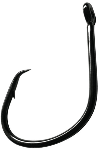Gamakatsu - Light Offset Circle Hook - Black 2/0 6pk - 332412