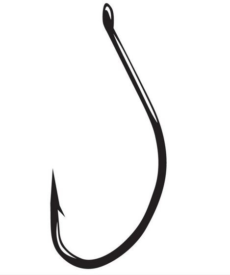 Gamakatsu - Drop Shot Hook - Black Nickel 1/0 6pk - 50411