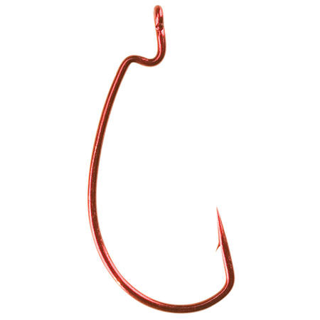Gamakatsu - Superline Ewg Worm Hook - Red Offset 5/0 4pk - 74315