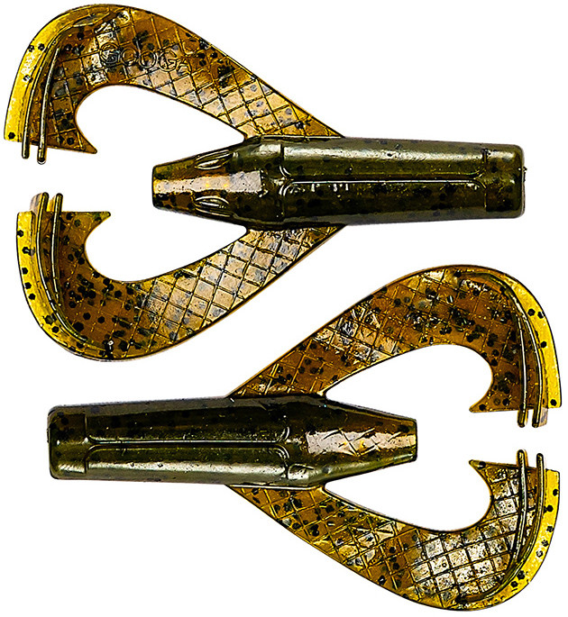 Googan - Rattlin Chunk - 3in 7bg Green Pumpkin - GRC-GNP