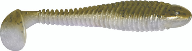 Googan - Saucy Swimmer - 3.8in 7bg Green Pump/prl - GSW-38-GPP