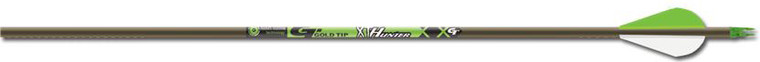 Gold Tip - Hunter Xt Arrows - 2in 340 Raptor 12pk - HXT340A2
