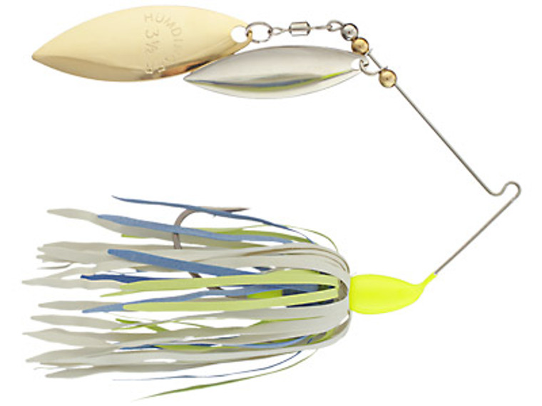 Humdinger - Spinner Bait-will/will - 1/4oz Sg-blue/chart/wht - 04E Humdinger - Spinner Bait-will/will - 1/4oz Sg-blue/chart/wht - 04E