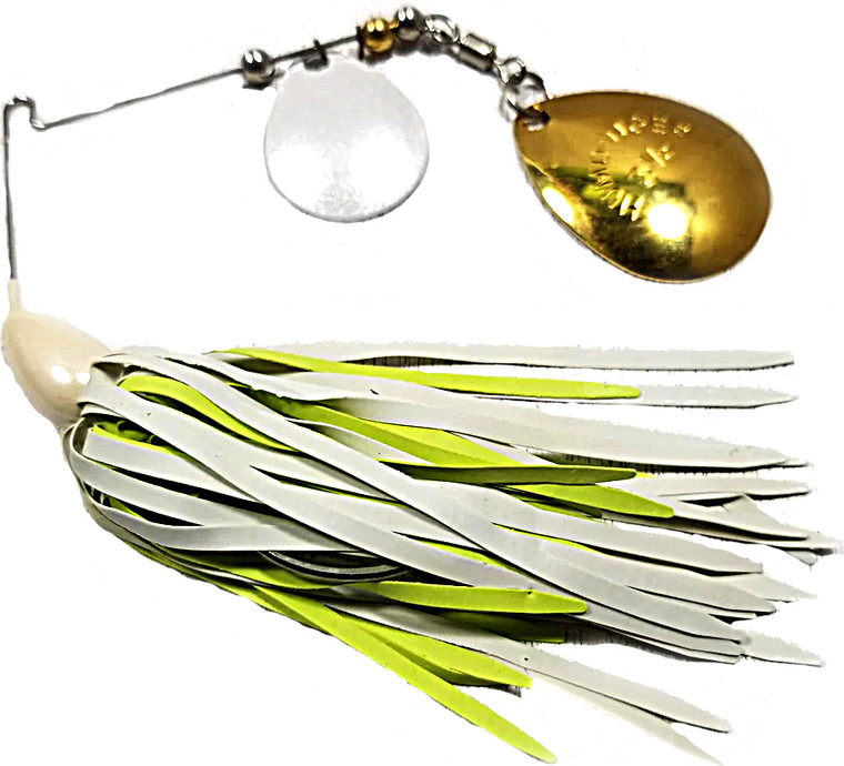 Humdinger - Spinner Bait-colo/colo - 1/4oz Wg-chart/white - 15A