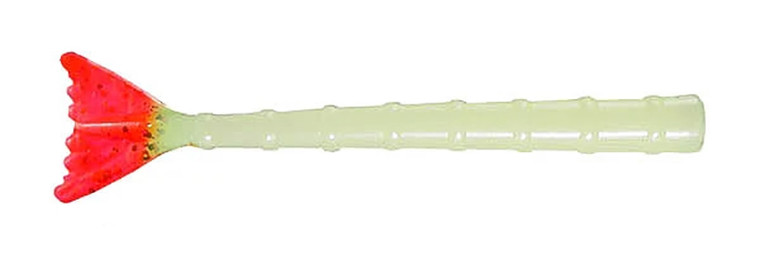 Hogie - Superjack Shrimp Tails - 4in 6pk Nite Glo/pink Tl - 5357
