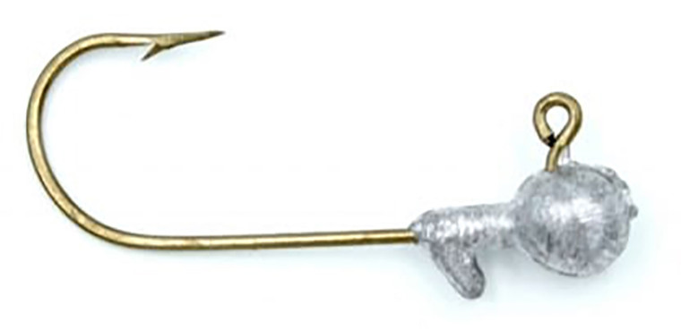 Head Hunter - Round Jig Head - 1/24oz 10pk Natural - BH24B-00-10