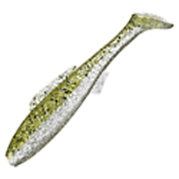H & H - Cocahoe Minnow Tail - 3in 10pk Chart Ice - CMR10-173