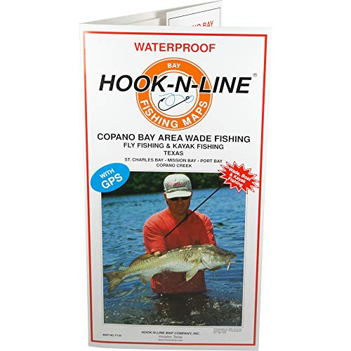 Hook-N-Line - Fishing Map - Wade Copano Bay - F133