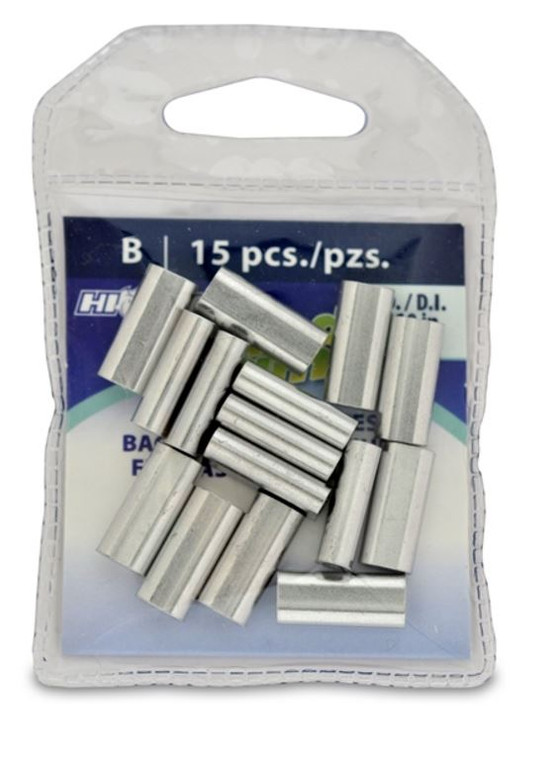 HI-Seas - Grand Slam Alum Sleeve - 2.3mm 400# Mono 15pk - GS-C-15