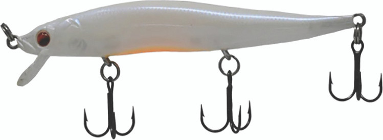 Head Hunter - Dd Suspending Jerk Bait - 4.25in 1/2oz Pearl - HH-301-1
