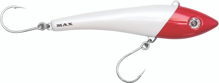 Halco - Max 190 Trolling Bait - 7.5in 5.7oz White/red Hd - MAX190H53
