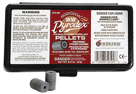 Hodgdon - Pyrodex Pellets - 100bx 50/50gr 12bx/case - P5050