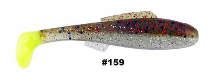 H & H - Queen Cocahoe Minno Tail - 4in 10pk Chix On A Chain - QCMR10-159