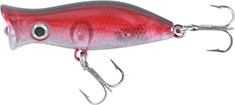Halco - Roosta Popper 45 Casting - 1.8in 1/8oz Hot Blooded - RP045R45