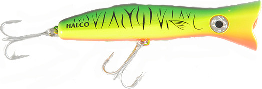 Halco - Roosta Popper 160 Cast - 6.3in 2.7oz Fluor Green - RP160H52
