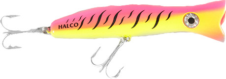 Halco - Roosta Popper 160 Cast - 6.3in 2.7oz Pink Fluro - RP160R1