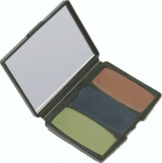 Hunters Specialties - Camo Compac Face Paint - 3 Color Woodland -