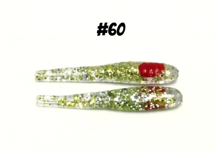 H & H - Twin Tail - 3in 10pk Chartreuse Ice - SR103-60