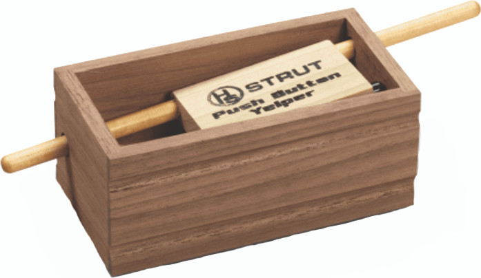 Hunters Specialties - Turkey Push Button Call - Wood Yelper -