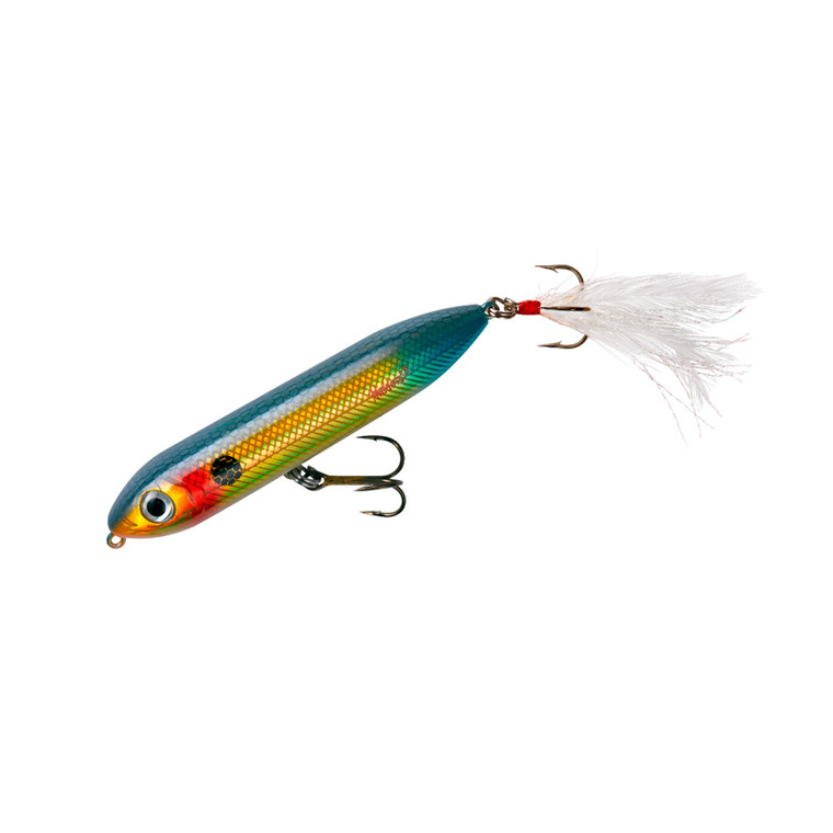 Heddon - Super Spook Jr Feather - 3.5in 1/2oz Wounded Shad - X9236FHBS