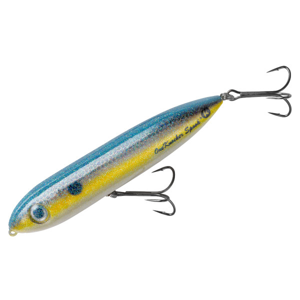 Heddon - One Knocker Zara Spook - 4.5in 3/4oz Foxy Shad - XK9253GFS