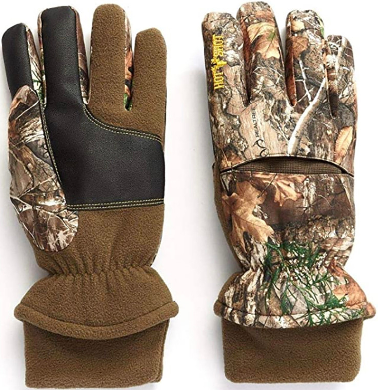 Hot Shot - Aggressor Gloves - Rt-edge Camo Large - OE-266C-X