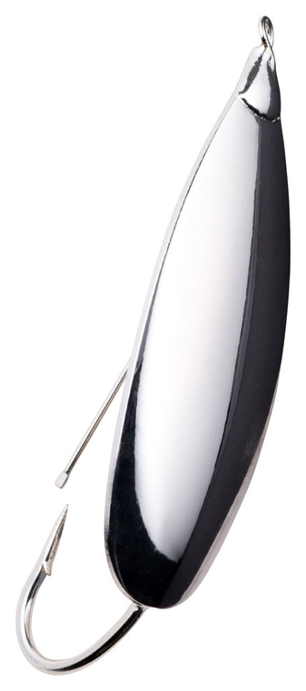 Johnson Fishing - Silver Minnow Spoon - 1/4oz Silver - SM1/4-SLVR