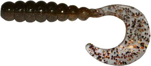 Kalins - Triple Threat Grub - 2in 10pk Arkansas Shad - 2TG10-713