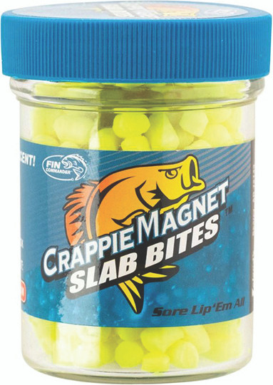 Leland - Crappie Slab Bites - Chartreuse - 18002