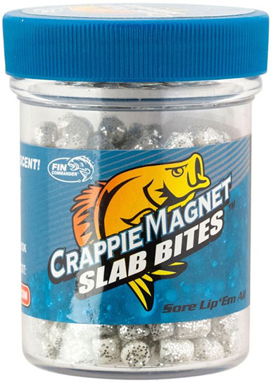 Leland - Crappie Slab Bites - Silver Glitter - 18006
