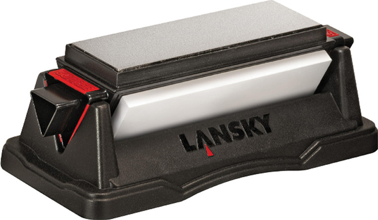 Lansky - Bench Knife Sharpener - Tri-stone 2x6in - BS-TR100