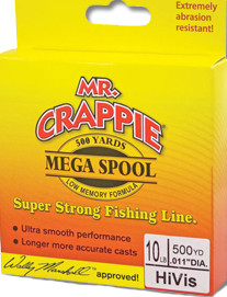 Lews - Mr Crappie Premium Line - Hi-vis 4lb 500yd - MC4FSHV