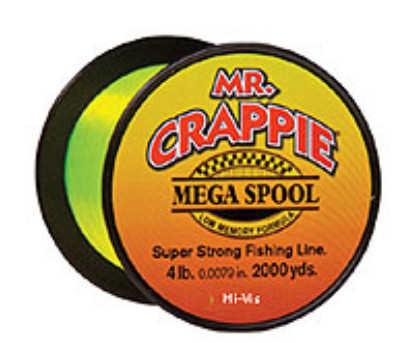Lews - Mr Crappie Premium Line - Hi-vis 8lb 500yd - MC8FSHV