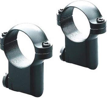 Leupold - Ruger M77 Ring Mounts - 1in Super Matte Black - 49944