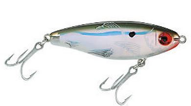 Mirrolure - Mirrodine Suspend Twitch - 2.5in 3/8oz Grn/wht/slv - 17MR-18