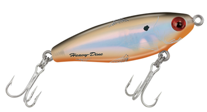 Mirrolure - Heavy Dine Sinkin Twitch - 2.58in 7/16oz Blk/bn/slv - 18MR-BNSBO