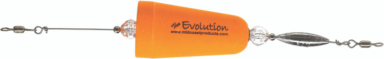 Midcoast - Evolution Popping Float - 2.75in Orange - M2126