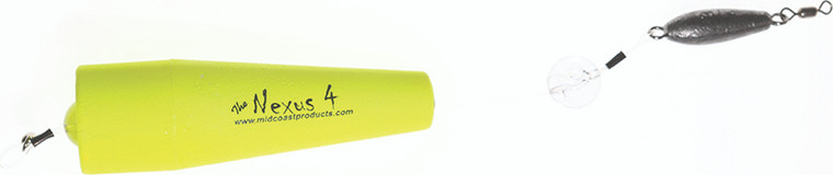 Midcoast - Nexus 4 Popping Float - 4in Yellow - M2331