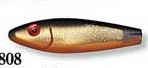 Mirrolure - Sinking Twitchbait - 3.58in 1/2oz Blk/org/gld - 52MR-808