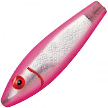 Mirrolure - Sinking Twitchbait - 3.58in 1/2oz Hot Pkk/slv - 52MR-SHP