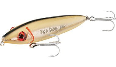 Mirrolure - Top Dog Jr Surface Walkr - 4in 3/4oz Bone - 84MR-BN
