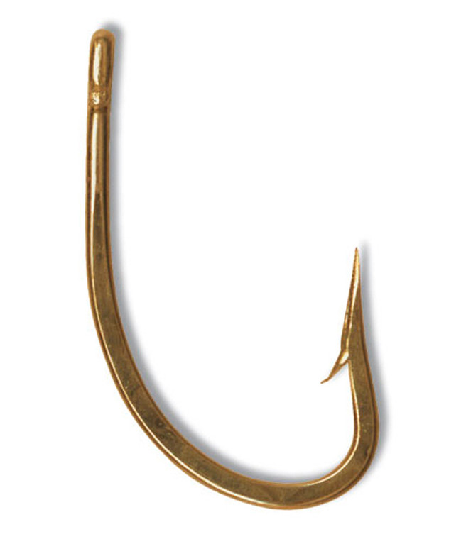 Mustad - Oshaughnessy Hook - Bronze X-short Sz2 10pk - 9174-BR-2-10