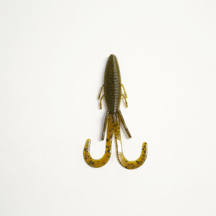 Missile Baits - Baby D Stroyer Creature - 5in 10bg Green Pumpkin - MBBDS5-GP
