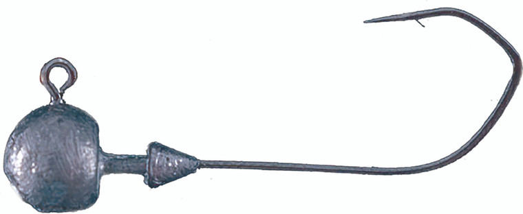 Missile Baits - Nedball Head - 1/8oz 3pk Plain - MBNBH18-PLN