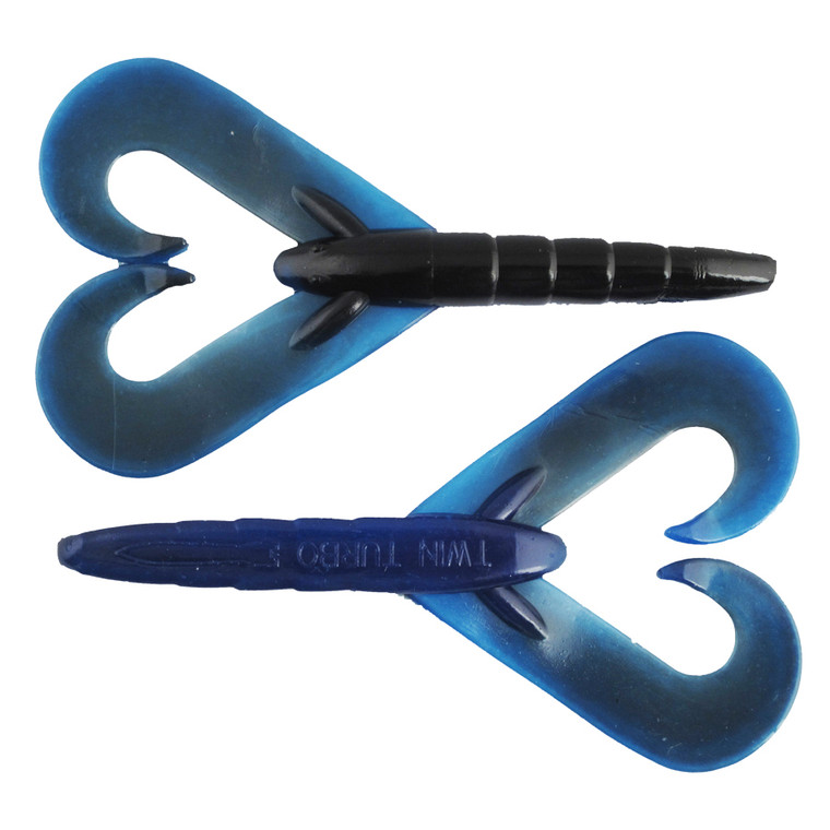 Missile Baits - Twin Turbo Grub - 3.3in 8bg Bruiser - MBTT33-BRU