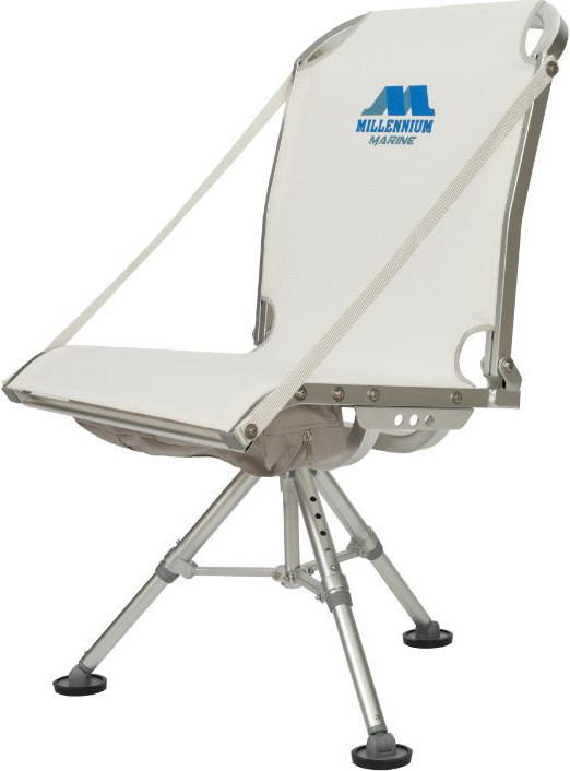 Millennium Marine - Marine Deck Chair - White - D-100-WH